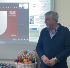 Выступление профессора Севан М.Н. с докладом на конференции В БУДУЩЕЕ С БЛАГОДАРНОСТЬЮ К ПРОШЛОМУ